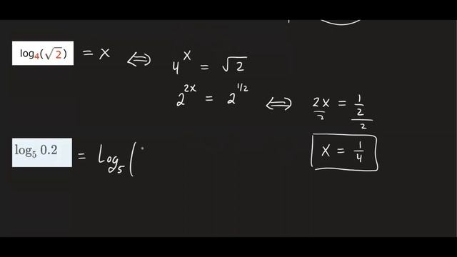Evaluating Logarithms | Using the definition of Log смотреть онлайн