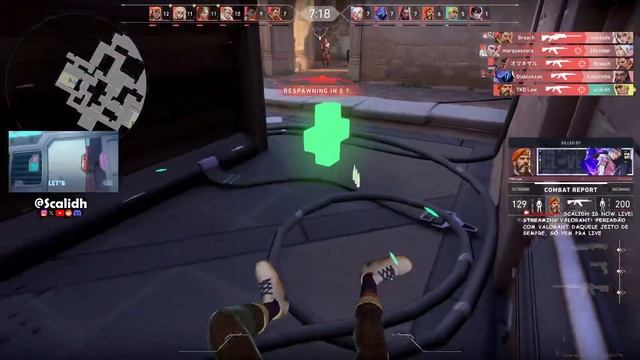 SEXTOU com VALORANT daquele jeito de sempre, só vem pra live смотреть онлайн