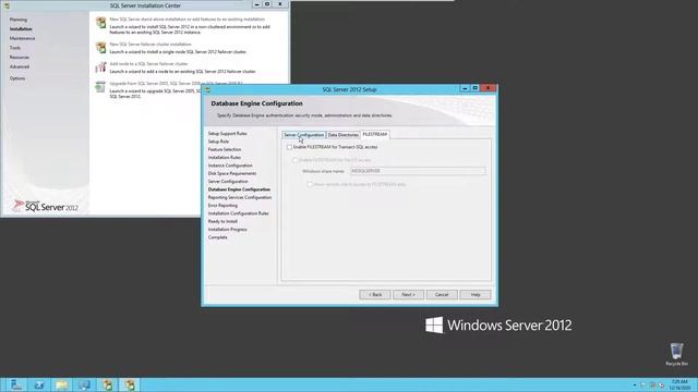 Видео 04. MS SQL SERVER - Установка MS SQL SERVER 2012 на вирт. машину для АСУТП FactoryTalk View. смотреть онлайн