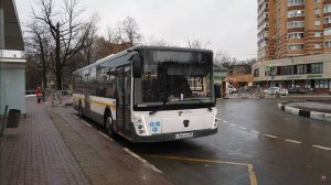 29 маршрут автобуса (фрагмент). 18.01.2025 год. Химки.