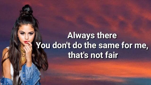 Selena Gomez - Rare (Lyrics) смотреть онлайн