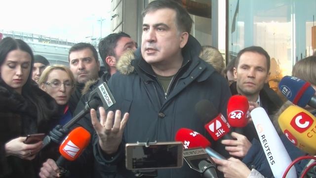 В отеле Fairmont в Киеве была попытка ареста Михаила Саакашвили смотреть онлайн