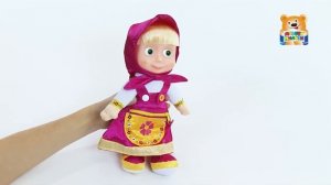 Мягкая игрушка мульти-пульти Маша учит одеваться 30см