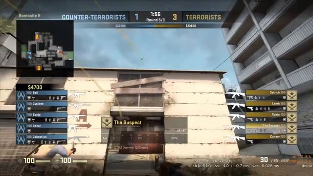 Патруль в CS-GO#1!)ЧИТЕР?! смотреть онлайн