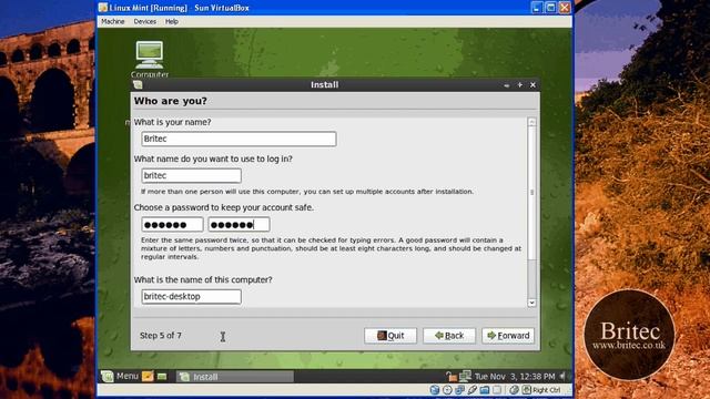 How to Install Linux Mint 7 on a VirtualBox by Britec смотреть онлайн