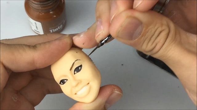 PINTURA ROSTO REALISTA EM BISCUIT- PASSO A PASSO смотреть онлайн