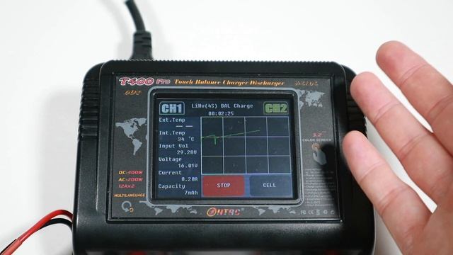 HTRC T400 Pro Duo Charger.  Supplied By Banggood