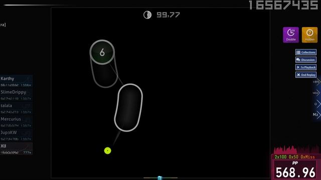 osu! | XlI (RyuK) | yuikonnu - Ai no Scenario [Extra] +HD,DT 99.89% 2x100 FC | 779pp #1 смотреть онлайн