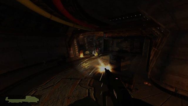 Quake 4: Mission 07 - Hardest Difficulty, First walkthrough with Rivarez Mod, Ultra Quality смотреть онлайн