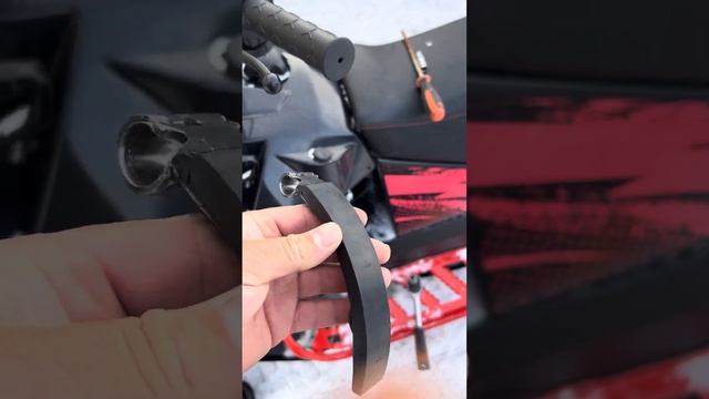 Башмак(натяжитель цепи) на IRBIS Tungus 500l. Замена.