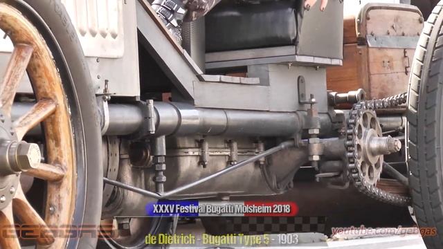 de Dietrich - Bugatti Type 5 1903 - 2018 - Molsheim смотреть онлайн