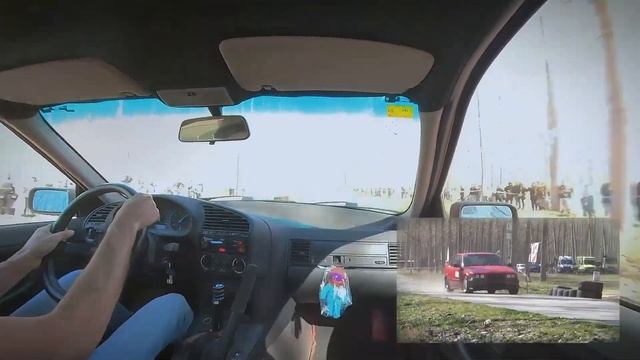 1 SLALOM VILLORIA 2023 - ONBOARD ADRIÁN GARCÍA #bmw #325i смотреть онлайн