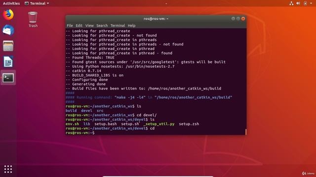 8.004 Work With Multiple Catkin Workspaces смотреть онлайн