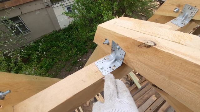 Крепление стропил на ломаной крыше смотреть онлайн