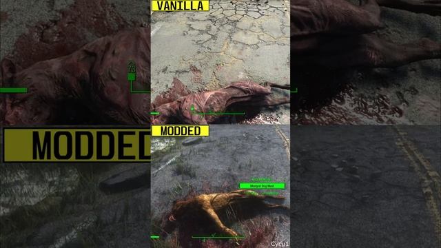 Fallout 4 Vanilla vs 120 Graphics Mod List PC RTX 4080 4K Ultra Graphics Comparison (4)