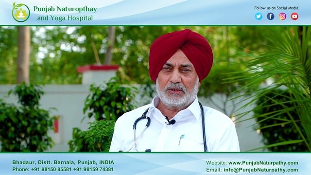 Dr. Gurmail Singh Virk - PUNJAB Naturopathy and Yoga Hospital - Bhadaur, Punjab, INDIA смотреть онлайн