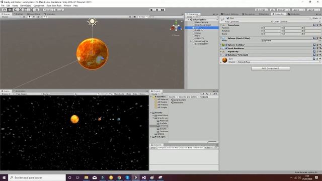 Gravity and Orbits Unity3d asset store gravitation formula tutorial смотреть онлайн