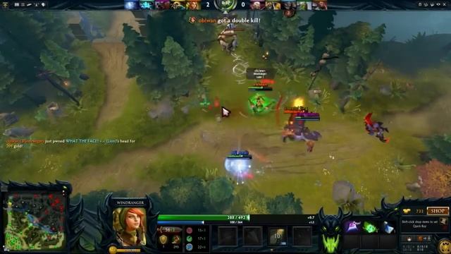Рампага на 1 минуте [epic windranger] смотреть онлайн