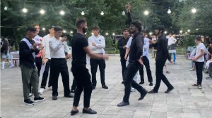Lezginka 2025 Парни Танцуют Супер Лезгинка ALISHKA Balaken Park Chechen Wedding Dance Аварская