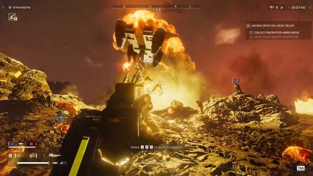 HELLDIVERS 2 - twitch vod 4/26/24 - helldive bug quickplay смотреть онлайн
