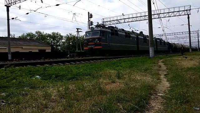 Отправление ВЛ80 со станции Динская смотреть онлайн