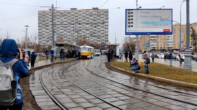 Parade Of Trams In Moscow | Парад трамваев в Москве (2022)