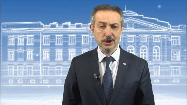 Новогоднее поздравление ректора ТГТУ М.Н. Краснянского смотреть онлайн