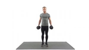 #26 Подъём гантелей на бицепс с супинацией. Техника выполнения.