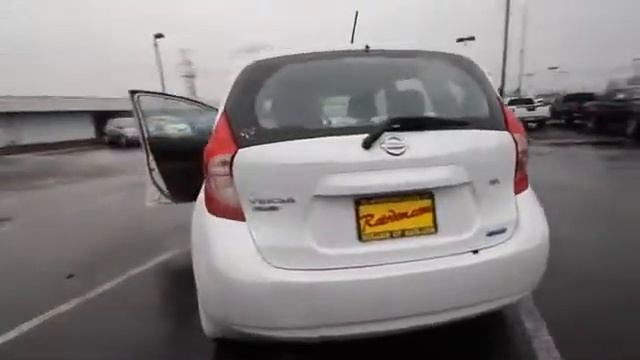 2014 Nissan Versa Note SV EL357889 Aspen White Kent Tacoma смотреть онлайн