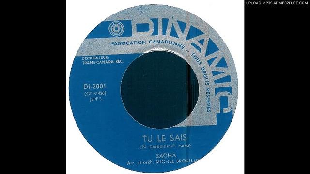 SACHA - TU LE SAIS смотреть онлайн
