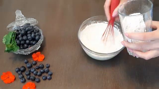 Оладьи с голубикой пошаговый рецепт смотреть онлайн