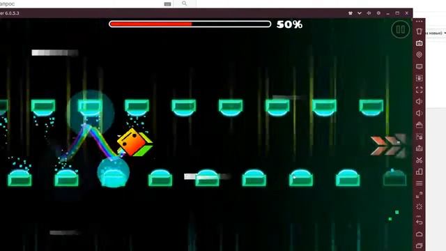 Geometry Dash | Легкий уровень: Lets Go смотреть онлайн