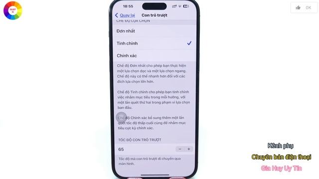 Tăng tốc độ cảm ứng trên iPhone смотреть онлайн