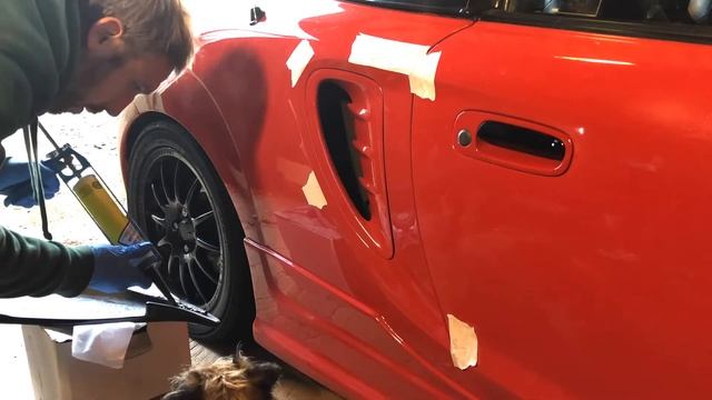 MR2 side scoop install смотреть онлайн