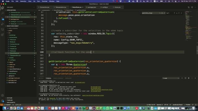5.7. Create a subscriber for the velocities смотреть онлайн