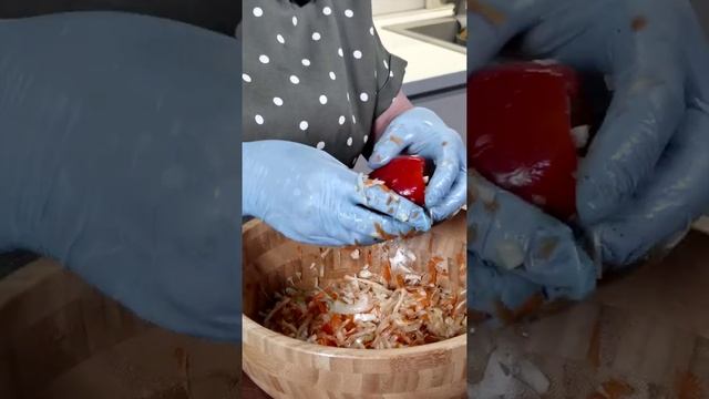 шикарная маринованная закуска, три дня и готово #рецепт #фаршированныйперец смотреть онлайн
