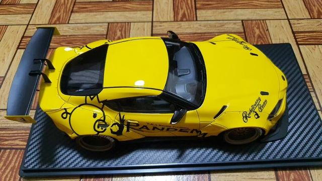 TOYOTA SUPRA A90 Pandem 1/18 смотреть онлайн