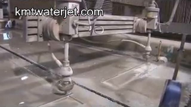 KMT Waterjet Systems; KMT Water Jet STREAMLINE PRO 90,000psi WATER JET CUTTING PUMP