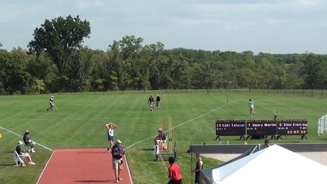 USATF Junior Olympics 13-14 Boys Javelin Henry Martin 147' 4" смотреть онлайн