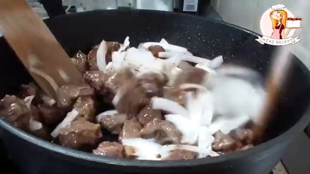 Говядина, тушенная в сметане пошаговый рецепт смотреть онлайн