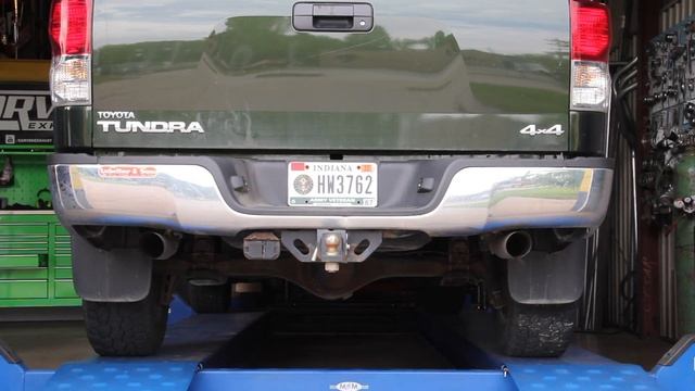 2010 Toyota Tundra Exhaust True Duals Carven R смотреть онлайн