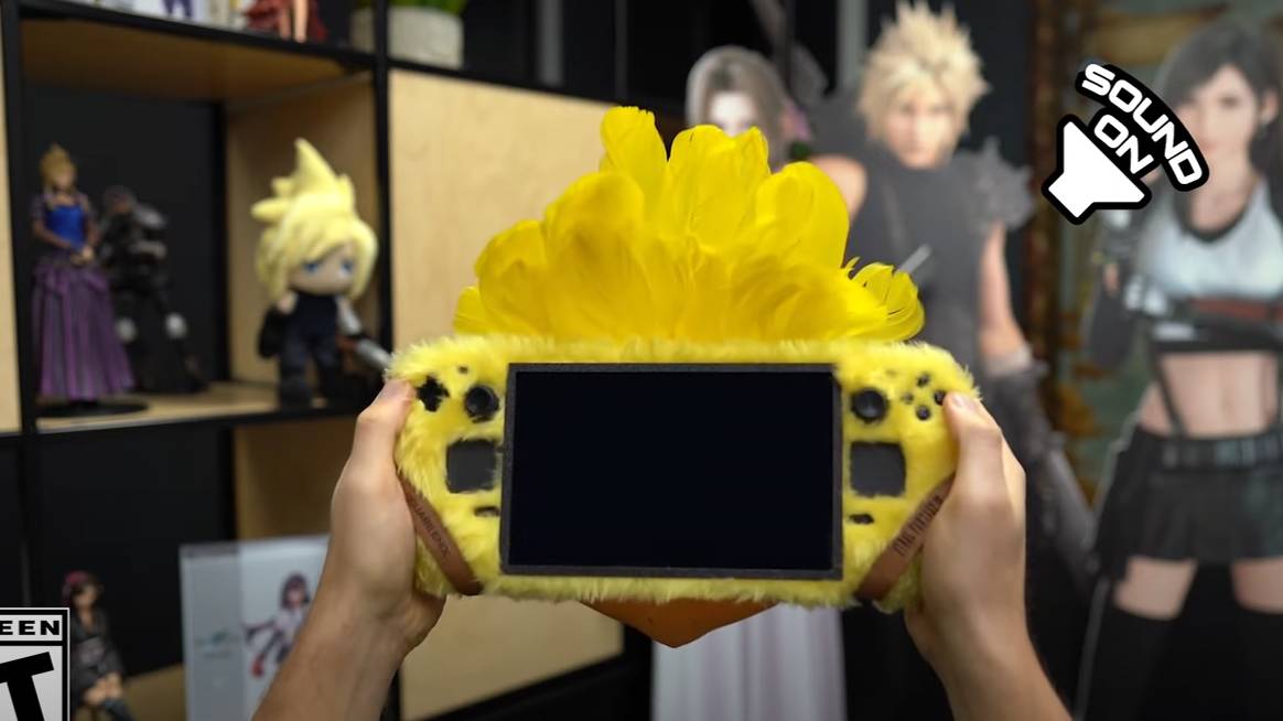 Final Fantasy 7 Rebirth - Официальный трейлер игры на кастомном Chocobo Steam Deck смотреть онлайн