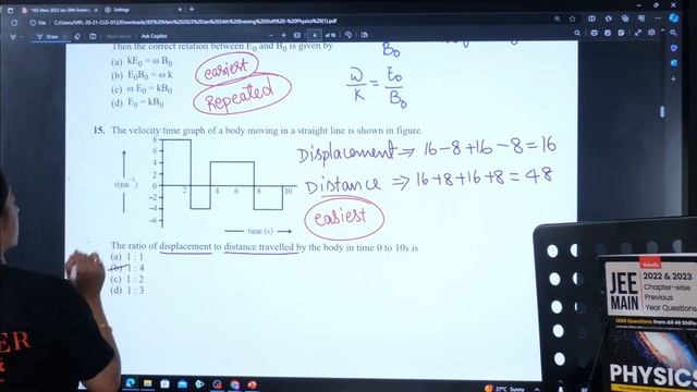 JEE Main 2024 Jan Attempt Very Important | FREE PYQs | Solving PYQs Live | 24th Jan S2 2023 Paper смотреть онлайн