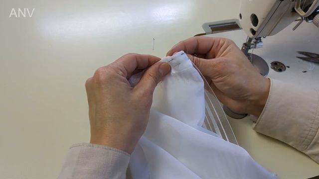 Как правильно сшить самый простой тюль. смотреть онлайн