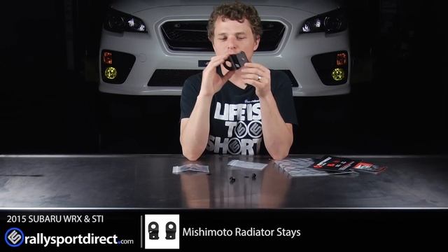Mishimoto Aluminum Radiator Stays - 2015+ Subaru WRX/STI - Install/Review смотреть онлайн
