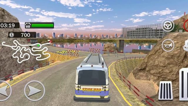 Transport Stickman Prisonar Bus Druving Bus Driving Car Game #1 Gameplay Review Android смотреть онлайн