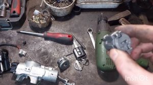 Ремонт замка зажигания Nissan Qashqai. замена рамок NSN14