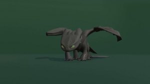 Toothless Loop Animations | Remastered