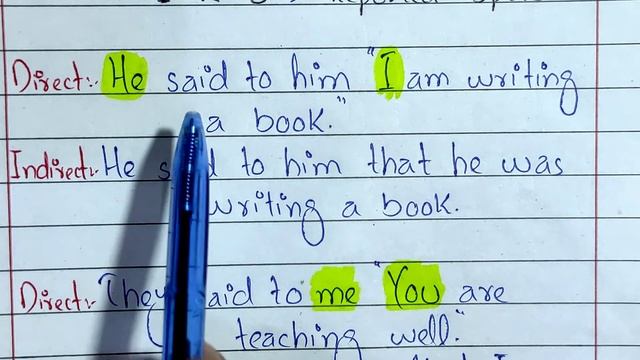 Indirect Narration | Present Continuous Tense | SS English | Simple English Grammar | Tenses смотреть онлайн