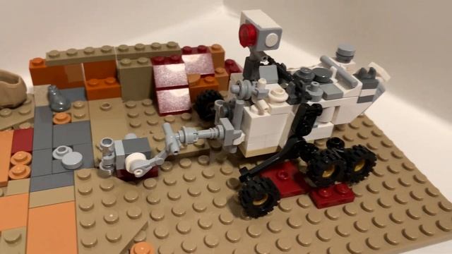 Mars Perseverance Rover and Mars Lego moc смотреть онлайн